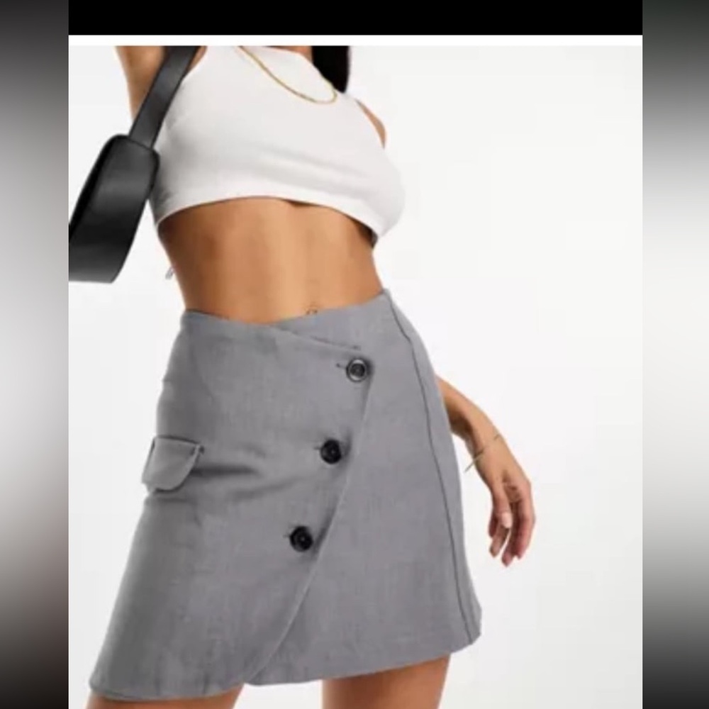 Abercrombie tailored mini skirt